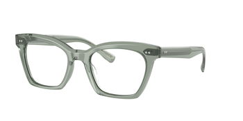  Das Bild zeigt die Oliver Peoples Fassung OV5566U 1782 leicht seitlich.